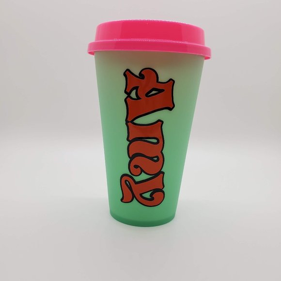 Custom Name 16oz Color Change Coffee/Tea Cup - Picture 2 of 7